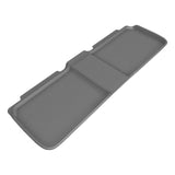 All-Weather Custom-Fit Floor Mats for Lucid Air 2022-2024 with Non-Slip Backing - Gray - 2nd Row
