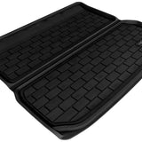 All-Weather Custom-Fit Floor Mats for Audi Q5/ Sq5 2009-2017 with Non-Slip Backing - Black - Cargo Liner