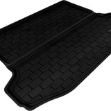 All-Weather Custom-Fit Floor Mats for Toyota Rav4 2006-2012 with Non-Slip Backing - Black - Cargo Liner