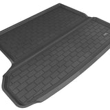 All-Weather Custom-Fit Floor Mats for Toyota Highlander 2014-2019 with Non-Slip Backing - Black - Cargo Liner