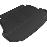 All-Weather Custom-Fit Floor Mats for Toyota Fortuner 2015-2022 with Non-Slip Backing - Black - Cargo Liner