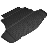 All-Weather Custom-Fit Floor Mats for Toyota Camry 2018-2024 with Non-Slip Backing - Black - Cargo Liner