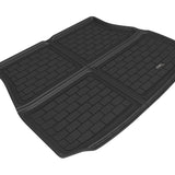 All-Weather Custom-Fit Floor Mats for Toyota Venza 2021-2024 with Non-Slip Backing - Black - Cargo Liner