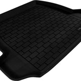 All-Weather Custom-Fit Floor Mats for Volvo S80 2007-2016 with Non-Slip Backing - Black - Cargo Liner