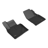 All-Weather Custom-Fit Floor Mats for Mazda Cx-50 2023-2025 with Non-Slip Backing - Black - 1st Row