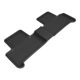 All-Weather Custom-Fit Floor Mats for Mercedes-Benz Eqb 2022-2024 with Non-Slip Backing - Black - 2nd Row