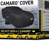 Chevrolet Camaro 2016-2022 Indoor Car Cover With Badge Emblem Logo