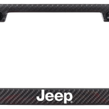 Jeep 2 Ducks ABS Carbon Fiber Frame - UV Print on Black