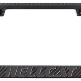 Mopar Hellcat Ghost ABS Carbon Fiber Frame - UV Print on Black