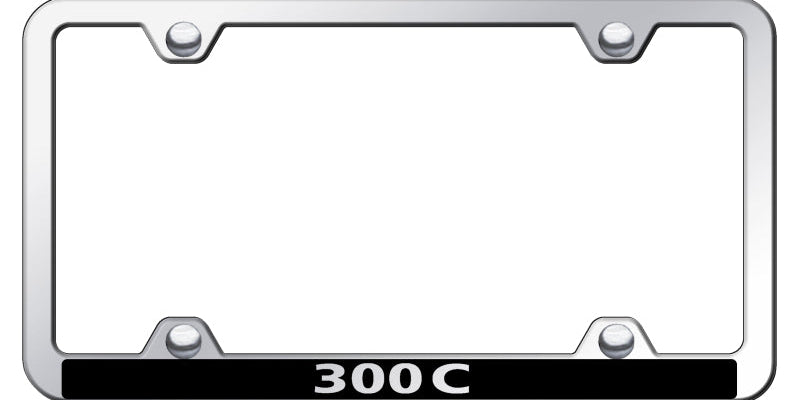 300C Wide Body ABS Frame - Laser Etched Mirrored