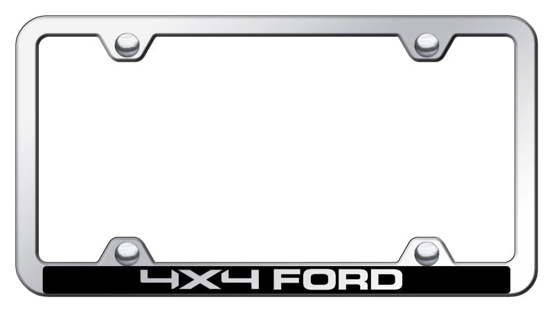 Ford/4X4 Wide Body ABS Frame - Laser Etched Mirrored