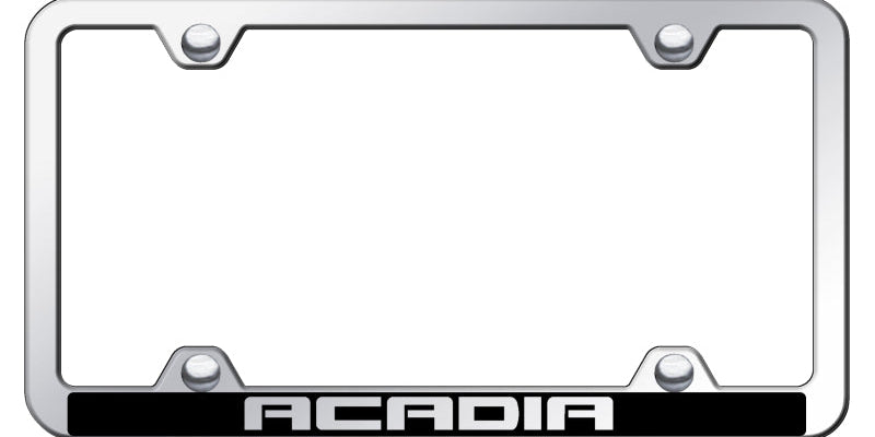 Acadia Wide Body ABS Frame - Laser Etched Mirrored