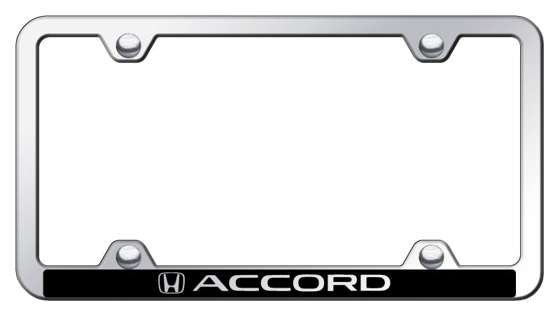 Accord Wide Body ABS Frame - Laser Etched Mirrored