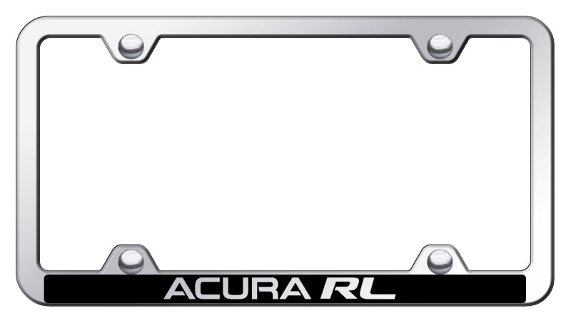 Acura RL Wide Body ABS Frame - Laser Etched Mirrored