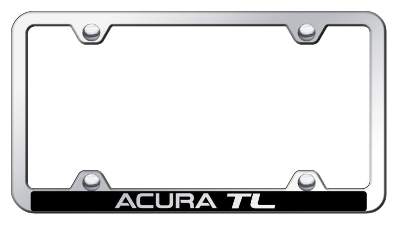 Acura TL Wide Body ABS Frame - Laser Etched Mirrored