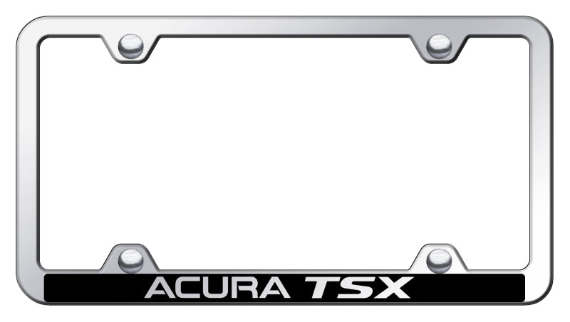 Acura TSX Wide Body ABS Frame - Laser Etched Mirrored