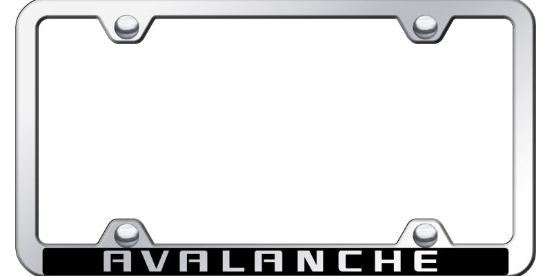 Avalanche Wide Body ABS Frame - Laser Etched Mirrored