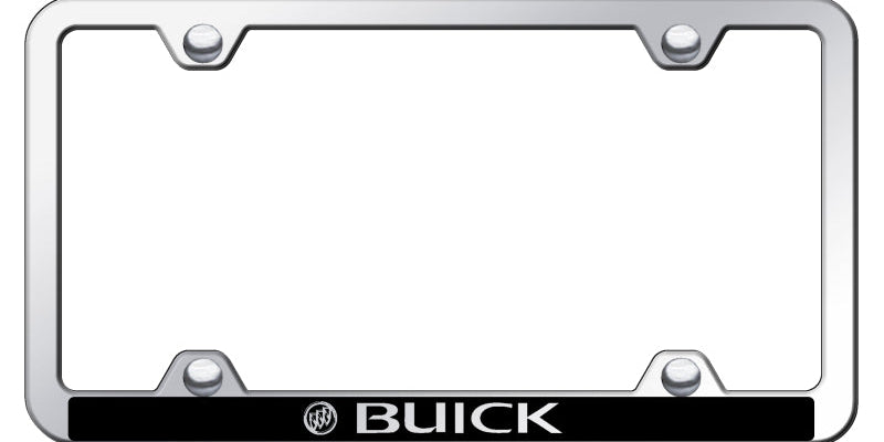 Buick Wide Body ABS Frame - Laser Etched Mirrored