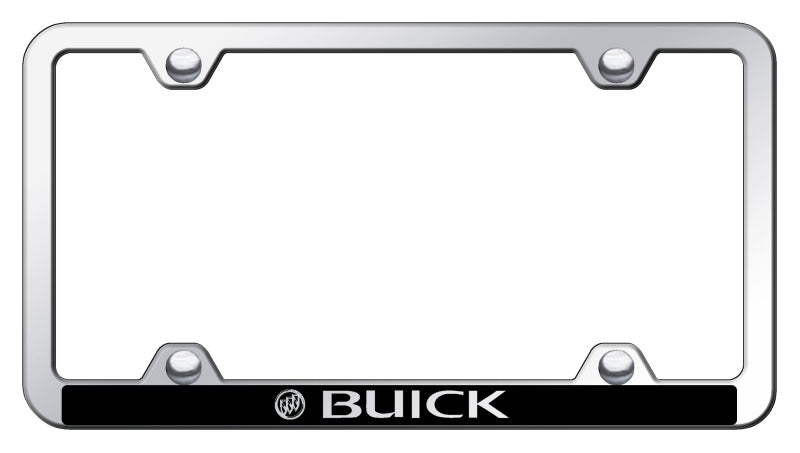 Buick Wide Body ABS Frame - Laser Etched Mirrored