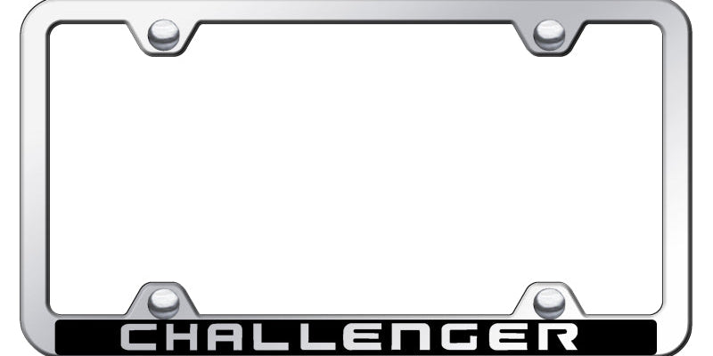 Challenger Wide Body ABS Frame - Laser Etched Mirrored