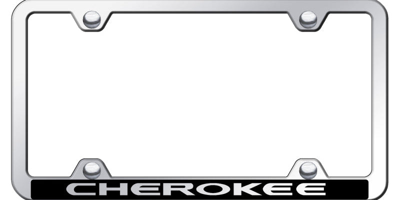 Cherokee Wide Body ABS Frame - Laser Etched Mirrored