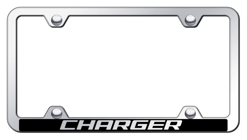 Charger Wide Body ABS Frame - Laser Etched Mirrored