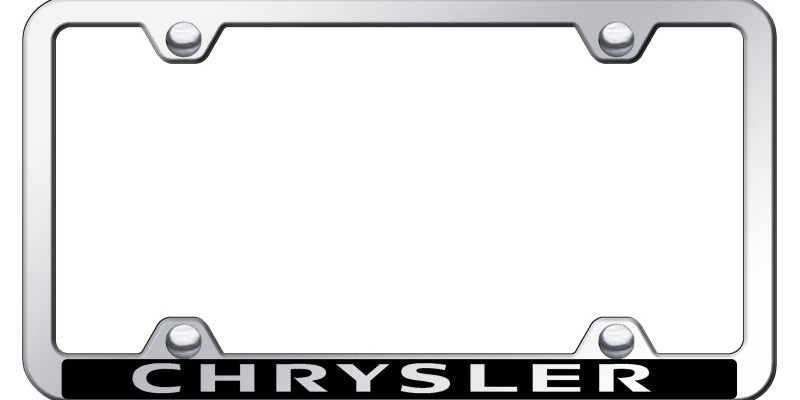 Chrysler Wide Body ABS Frame - Laser Etched Mirrored