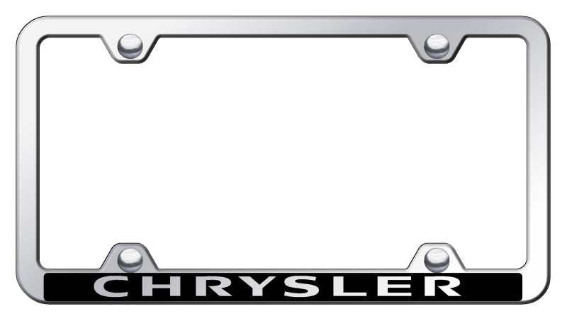 Chrysler Wide Body ABS Frame - Laser Etched Mirrored