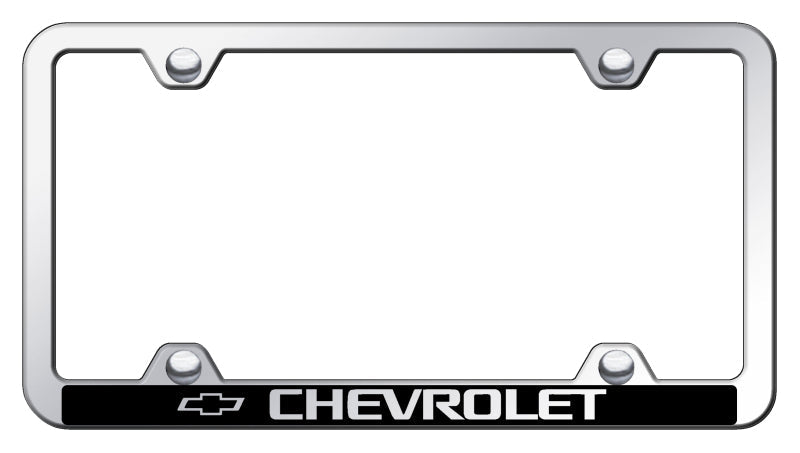 Chevrolet Wide Body ABS Frame - Laser Etched Mirrored