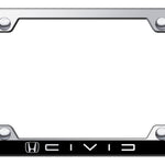 Civic (Reverse C) Wide Body ABS Frame - Etched Mirrored