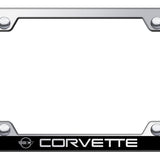 Corvette C4 Wide Body ABS Frame - Laser Etched Mirrored