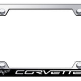 Corvette C6 Wide Body ABS Frame - Laser Etched Mirrored