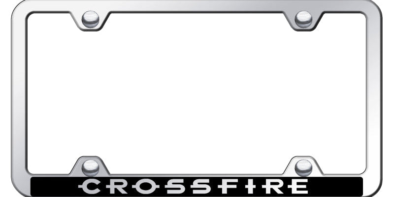 Crossfire Wide Body ABS Frame - Laser Etched Mirrored