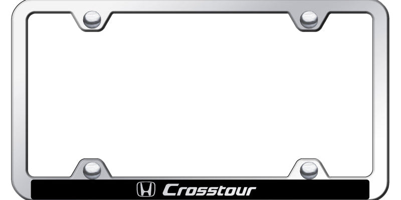 Crosstour Wide Body ABS Frame - Laser Etched Mirrored