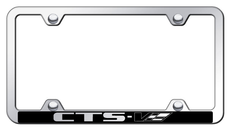 CTS-V Wide Body ABS Frame - Laser Etched Mirrored