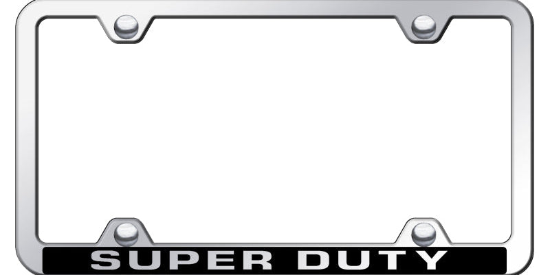 Super Duty Wide Body ABS Frame - Laser Etched Mirrored