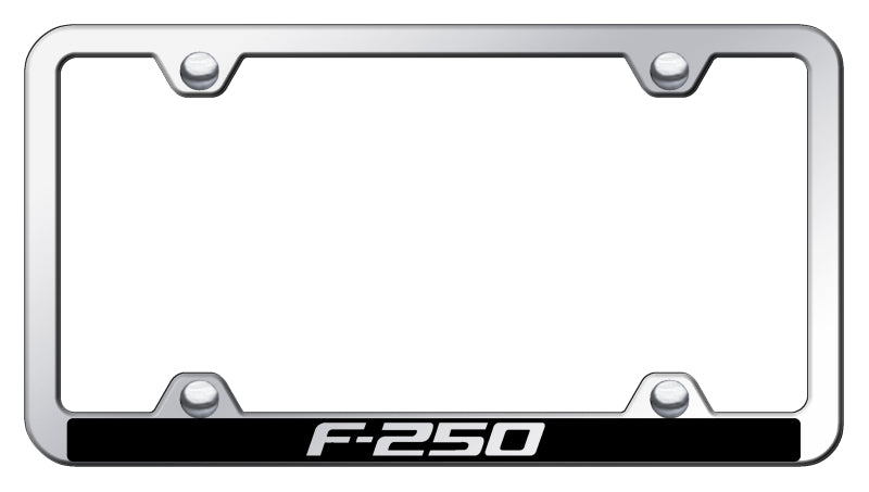 F-250 Wide Body ABS Frame - Laser Etched Mirrored