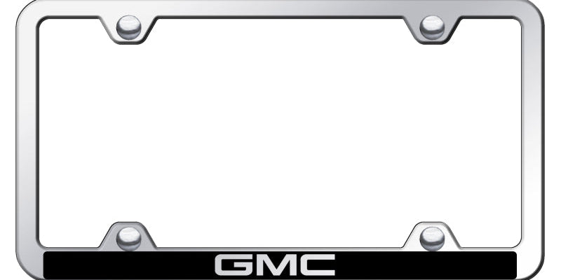 GMC Wide Body ABS Frame - Laser Etched Mirrored