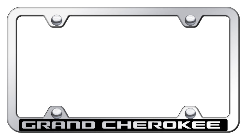 Grand Cherokee Wide Body ABS Frame - Laser Etched Mirrored