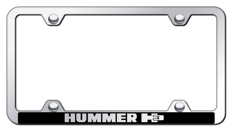 Hummer H3 Wide Body ABS Frame - Laser Etched Mirrored