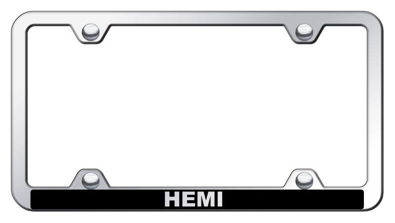 Hemi Wide Body ABS Frame - Laser Etched Mirrored