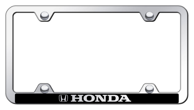 Honda Wide Body ABS Frame - Laser Etched Mirrored