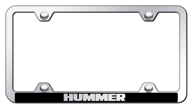 Hummer Wide Body ABS Frame - Laser Etched Mirrored