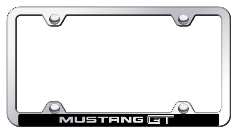 Mustang GT Wide Body ABS Frame - Laser Etched Mirrored