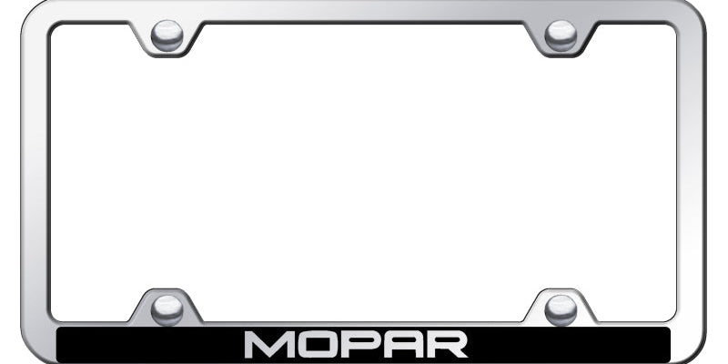 Mopar Wide Body ABS Frame - Laser Etched Mirrored