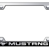 Mustang Wide Body ABS Frame - Laser Etched Mirrored