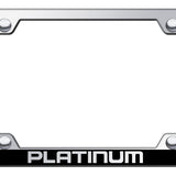 Platinum Wide Body ABS Frame - Laser Etched Mirrored