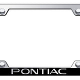 Pontiac Wide Body ABS Frame - Laser Etched Mirrored