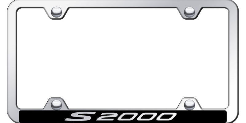 S2000 Wide Body ABS Frame - Laser Etched Mirrored