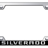 Silverado Wide Body ABS Frame - Laser Etched Mirrored